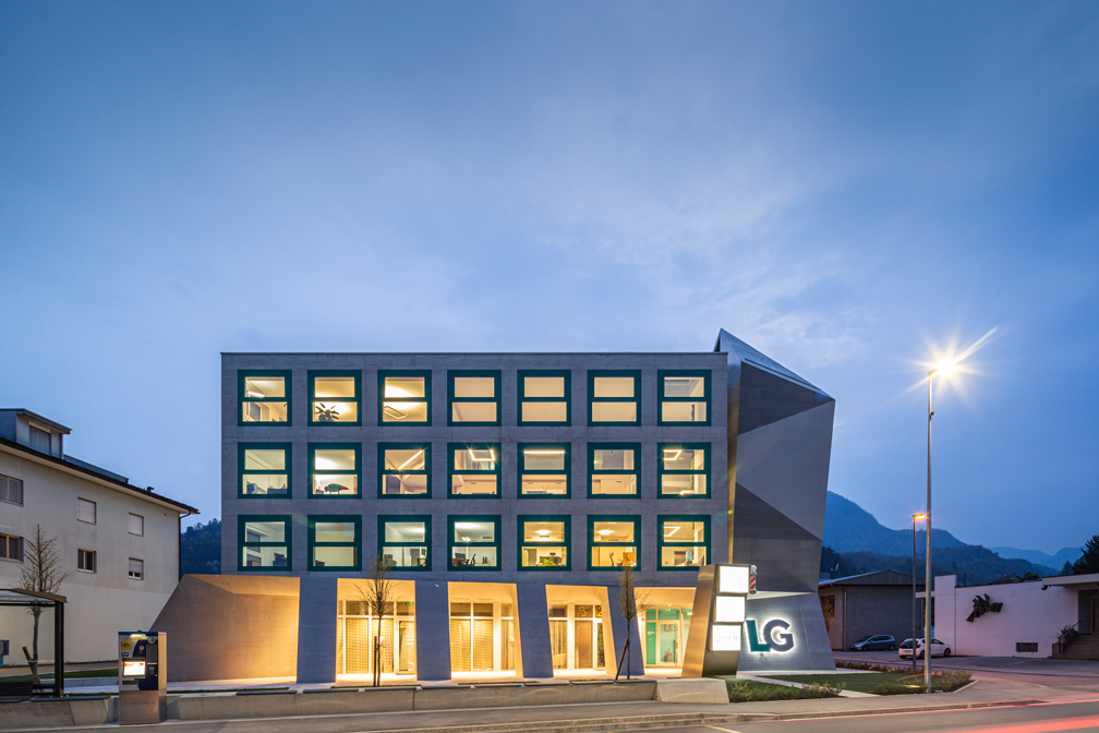 LG, Losone, Switzerland, Aldo Cacchioli architecture