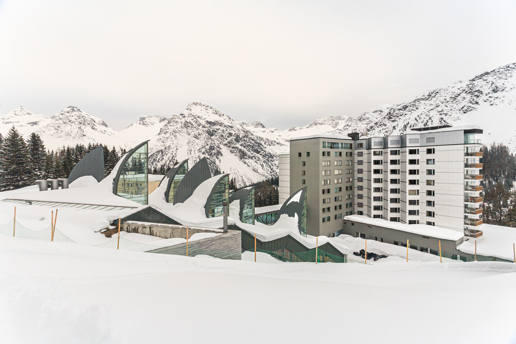 Grand Hotel Tschuggen Bergoase, Arosa, Switzerland, Mario Botta architect, foto Matteo Aroldi